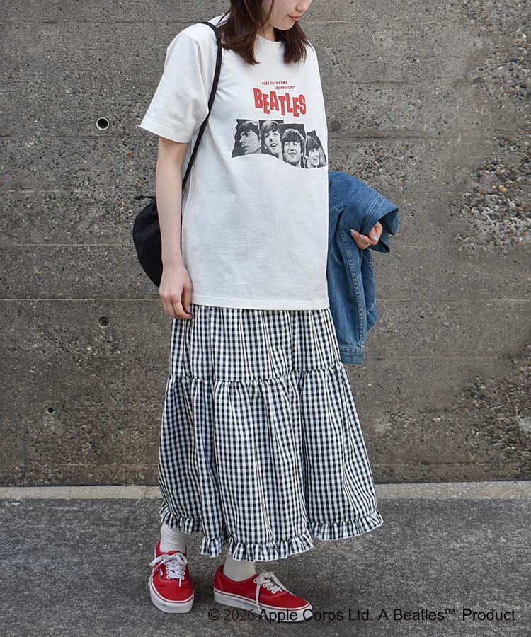 THE BEATLESツアープリントTシャツ