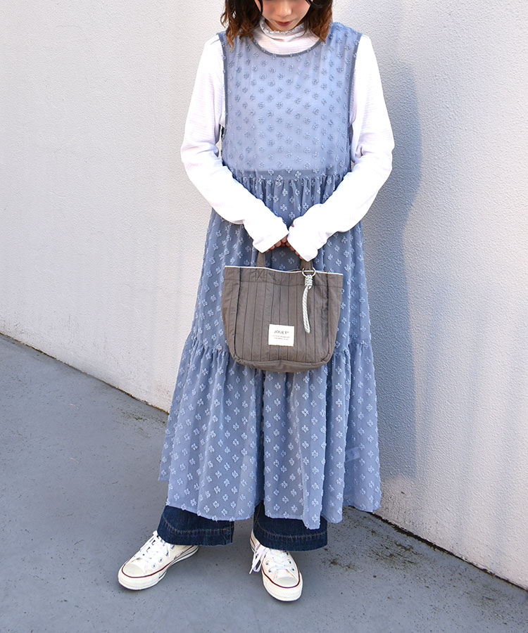 ループチャーム付き軽量トート