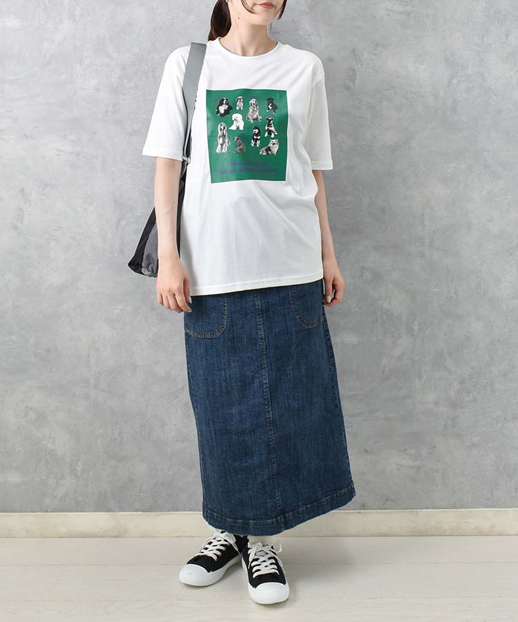 ≪SALE≫モノクロームペットTシャツ