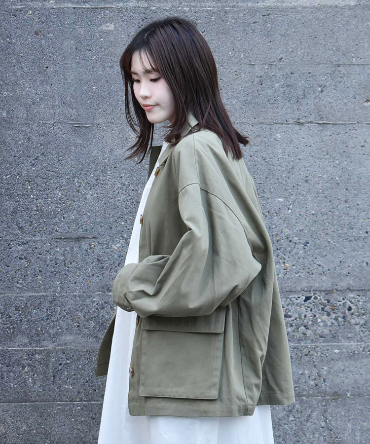 ミリタリーシャツジャケット