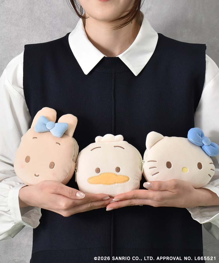【WEB予約 3/12～順次発送】Bleu Bleuet×サンリオキャラクターズもちもちポーチ