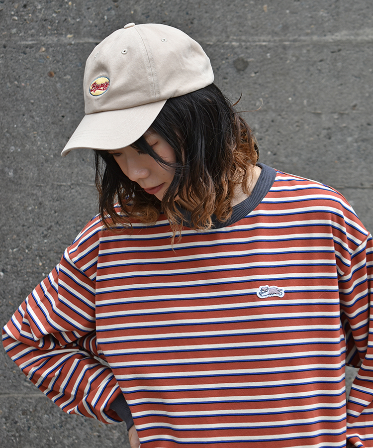 Bouncy.ロゴ刺繍キャップ