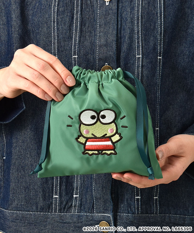 【WEB予約 3/4～順次発送】SANRIO CHARACTERS BASIC刺繍巾着