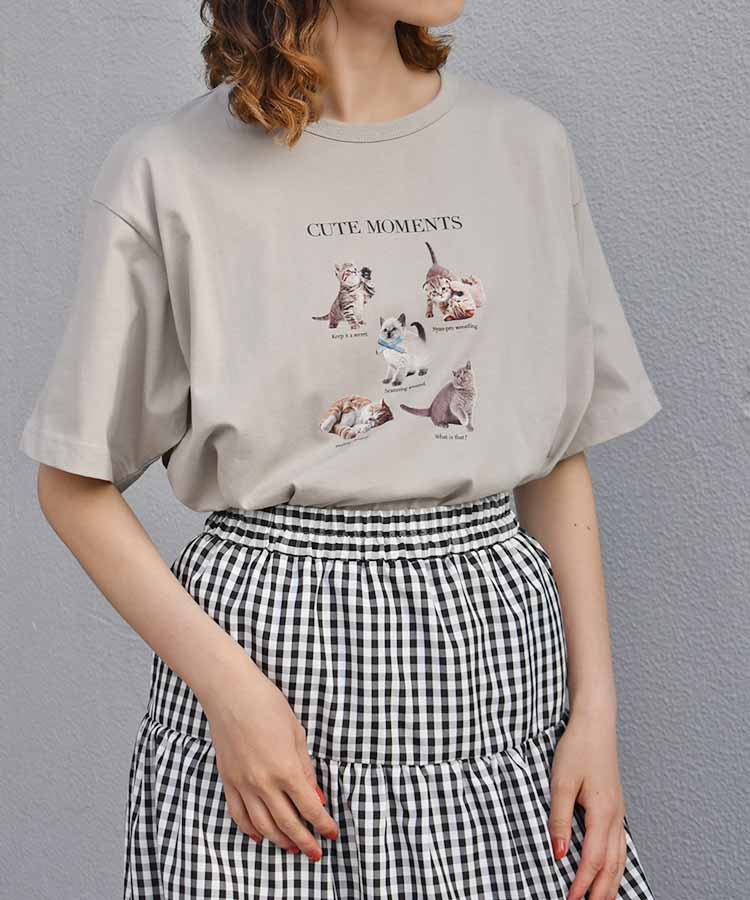 CATS CUTE MOMENTS Ｔシャツ