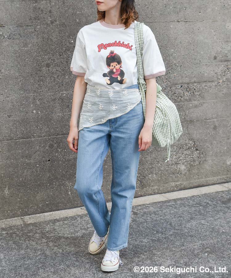 モンチッチリンガーTシャツ