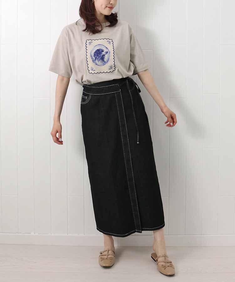 le petaleヴィンテージdogTシャツ
