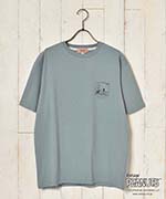 ≪OUTLET≫スヌーピーコミックプリントTシャツ(チャコール): ALL｜Bleu