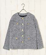 ≪SALE≫ツイードダブルジャケット