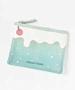 CREAM SODAフラットポーチ ポーチ 携帯小物 小物入れ プレゼント