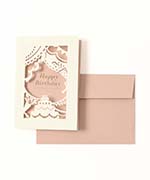 ケーキ（ピンク）