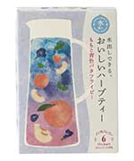 ももと青色バタフライピー