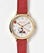 サンリオ　ハローキティ　30週記念　ホルダーウォッチ　リボン型　2004年製 サンリオ ハローキティ 30週記念 ホルダーウォッチ リボン型