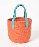 オレンジ×ターコイズ