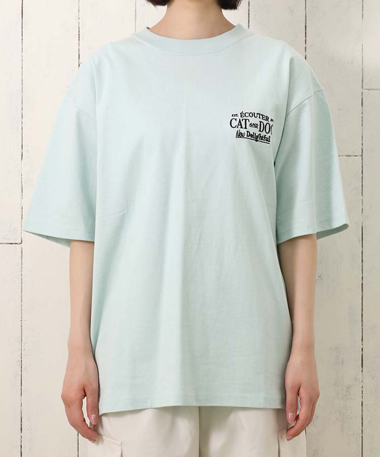 ≪SALE≫イヌネコバックプリントTシャツ