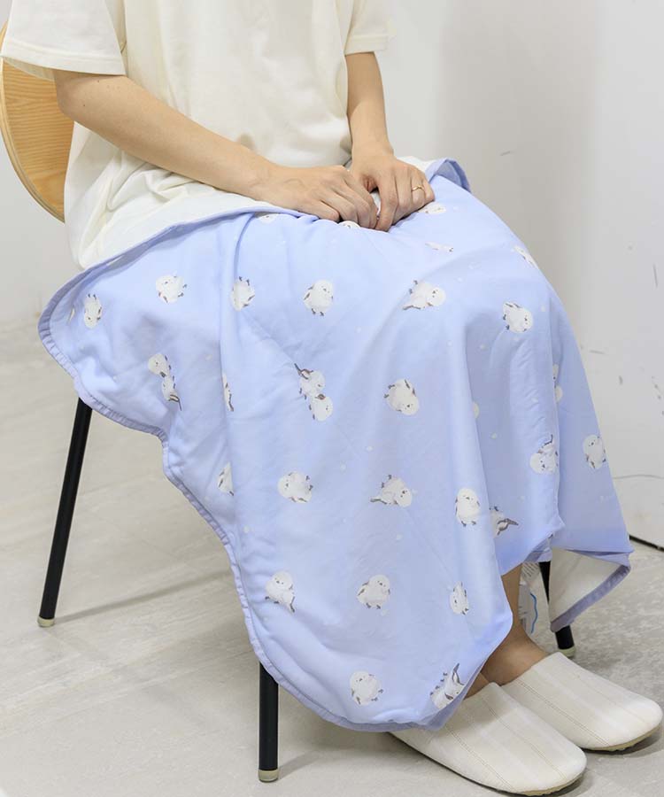 フレスコ冷感3wayひざ掛け