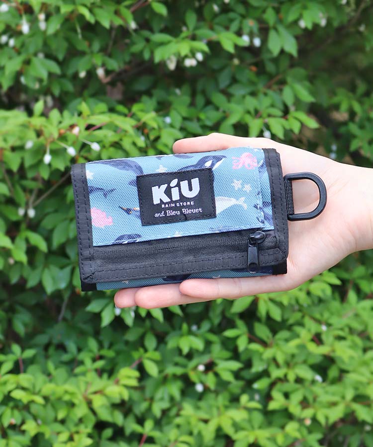 【KiU and BleuBleuet】KiUウォーターリペレントウォレットタイプ