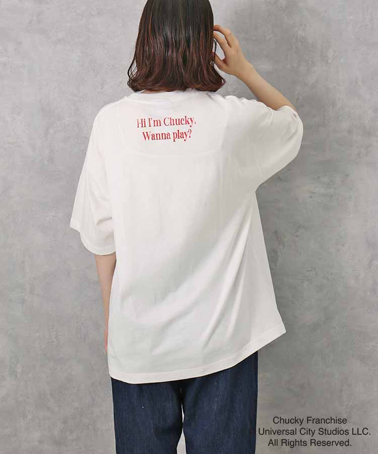 CHUCKYポスター風Tシャツ