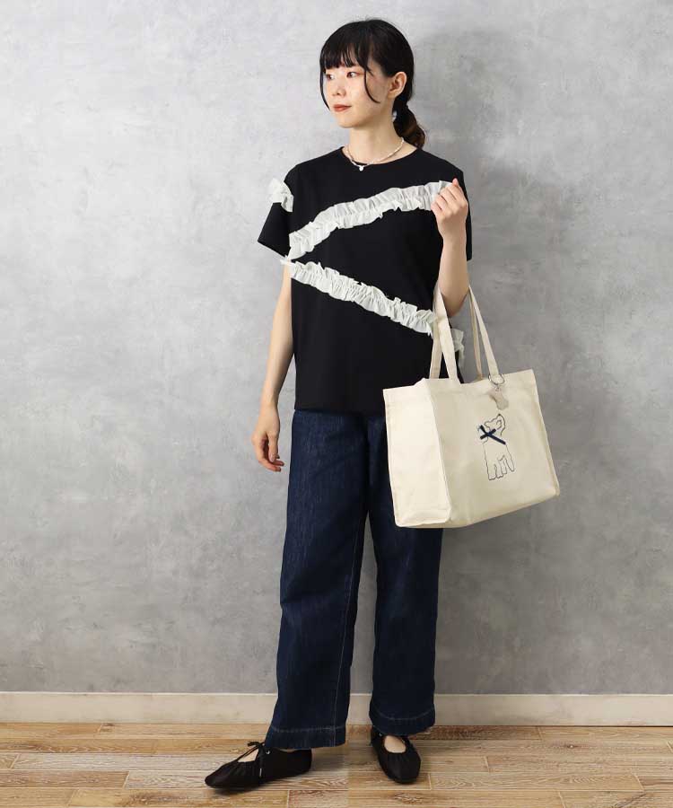 le petaleホイップフリルＴシャツ