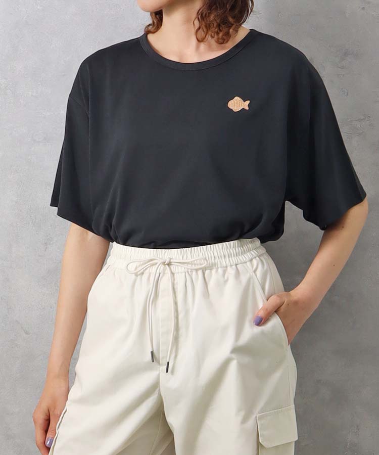 ≪SALE≫たい焼き刺繍Tシャツ