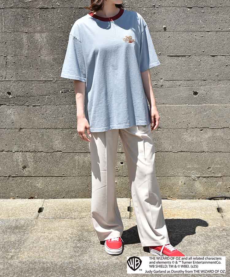 オズの魔法使リンガーバックプリントTシャツ