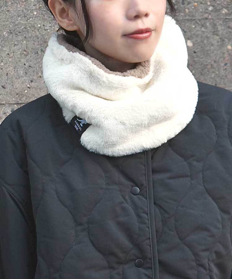 ≪SALE≫KANGOLリバーシブルネックウォーマー
