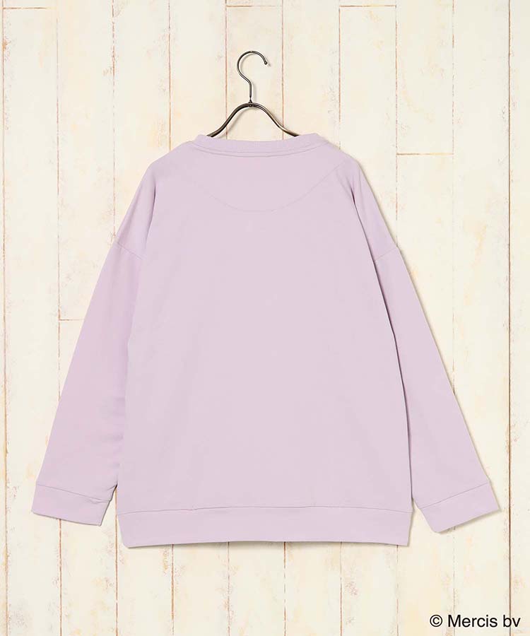 ミッフィーサガラミニ裏毛ルームウェア上下セット