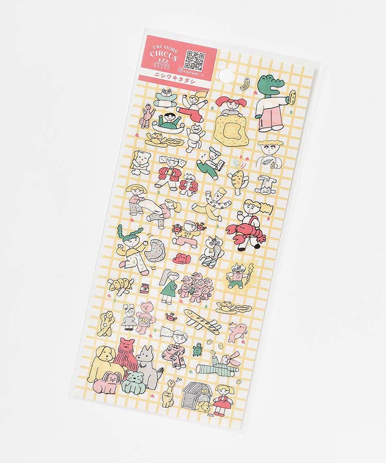 クリエイターズサーカスクリアシール | Bleu Bleuet（ブルーブルーエ