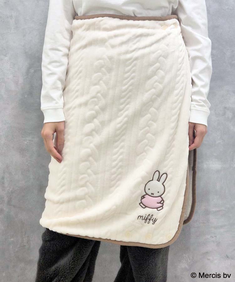 ミッフィーロープ柄ブランケット