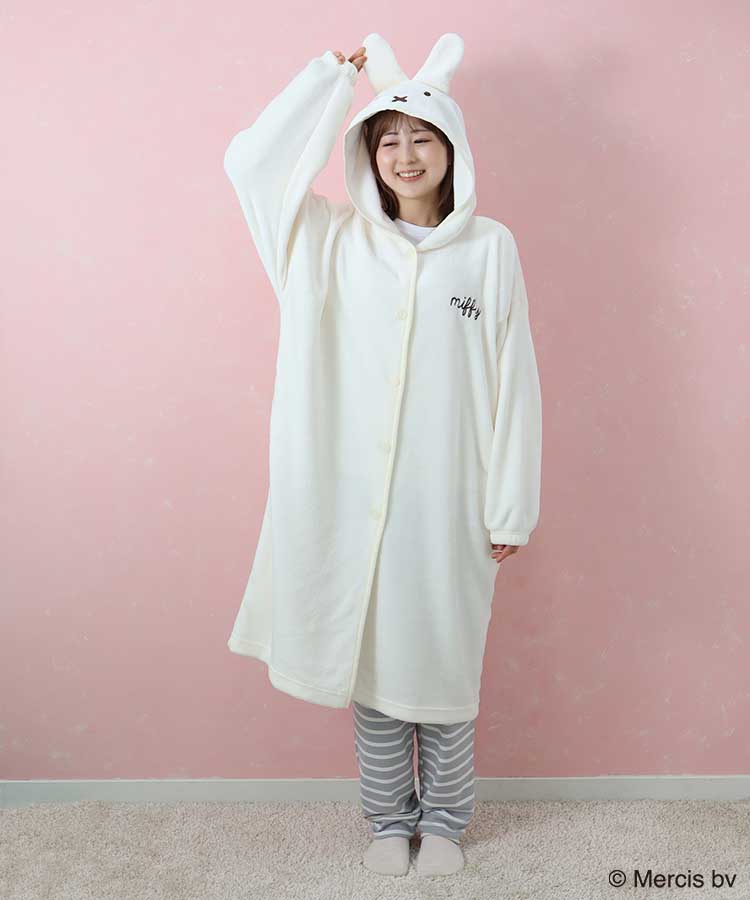 ミッフィーふわもこなりきりガウン