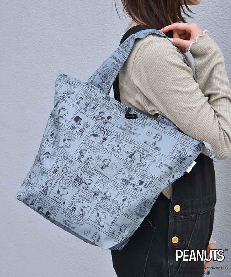 PEANUTS箱入りエコバッグM