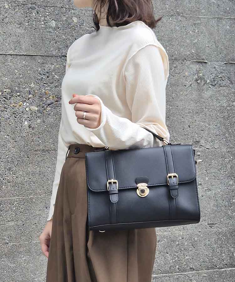 差し込み金具3Wayサッチェルバッグ