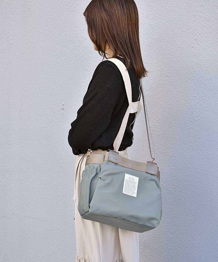 テンポケット2WAYショルダートート