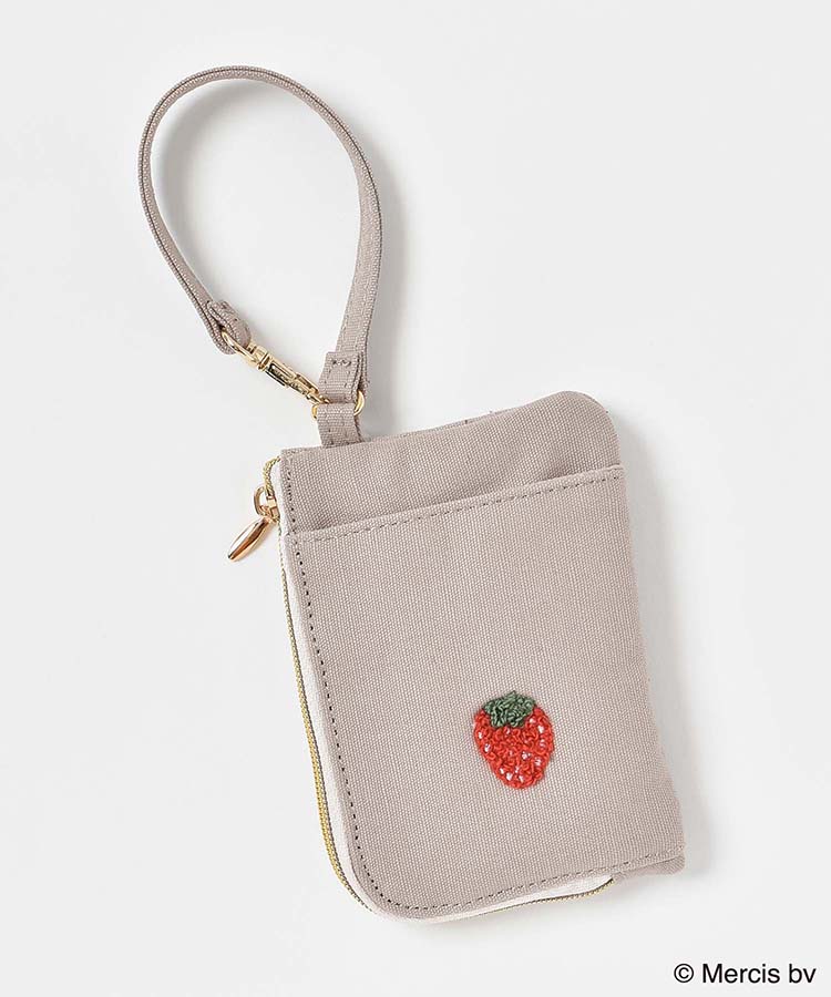 miffyスプリングサガラ刺繍コインパスケース