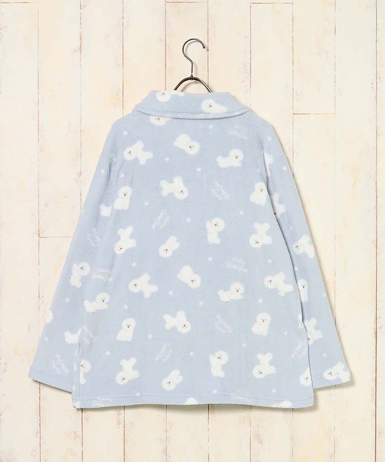 サンゴパイル総柄ルーム上下セット