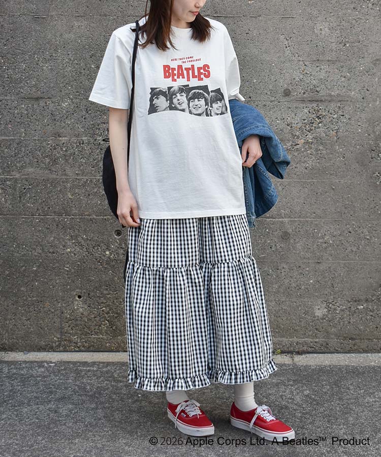 THE BEATLESツアープリントTシャツ