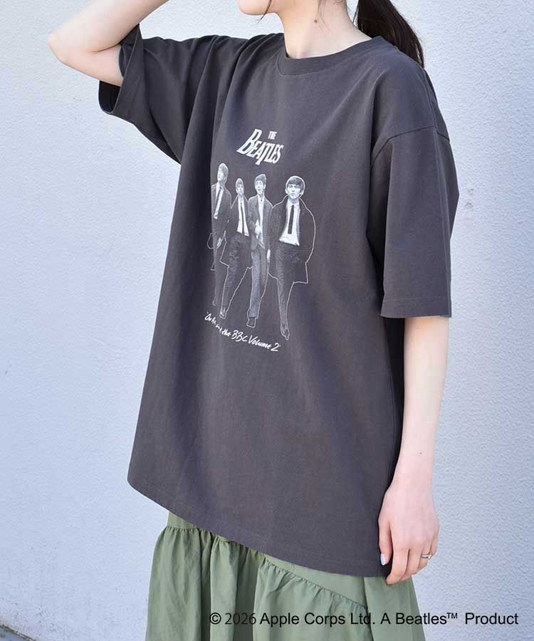 THE BEATLESレコードプリントTシャツ
