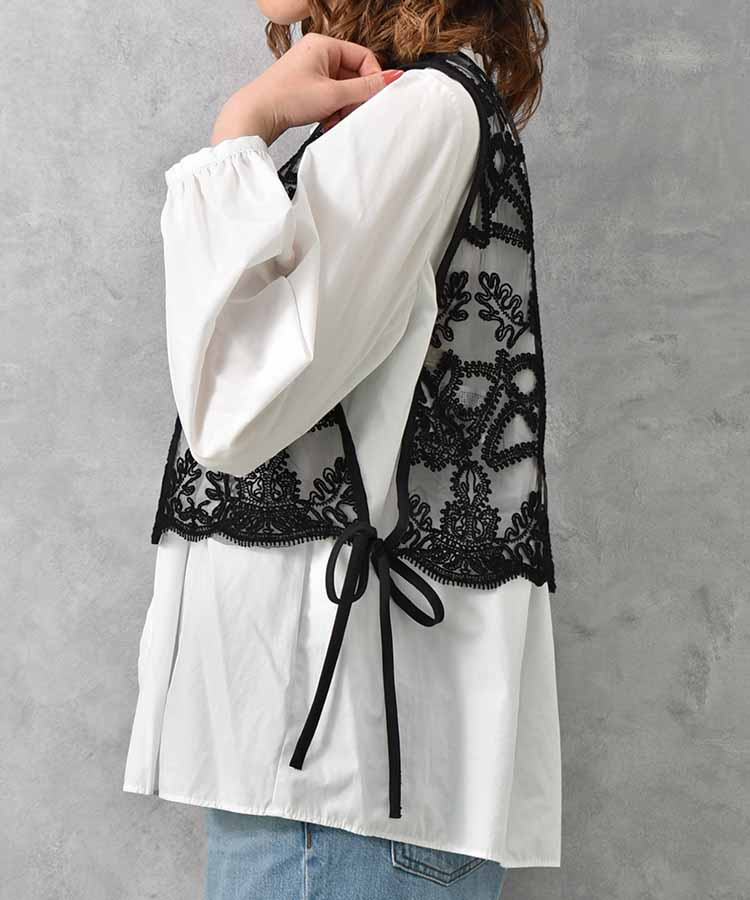 チュールテープベスト