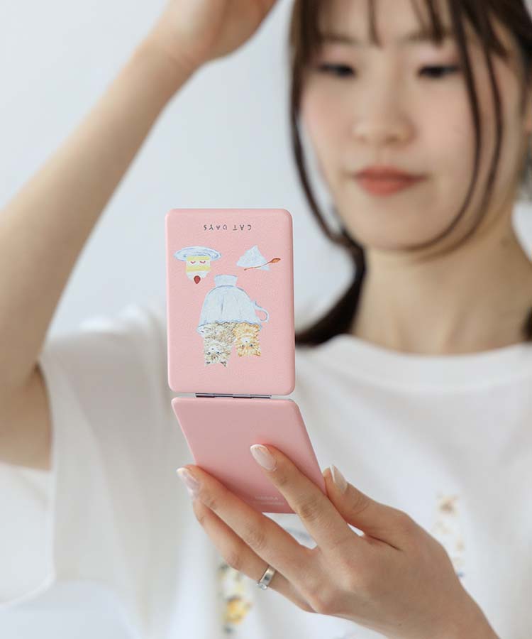 利光春華コンパクトミラー