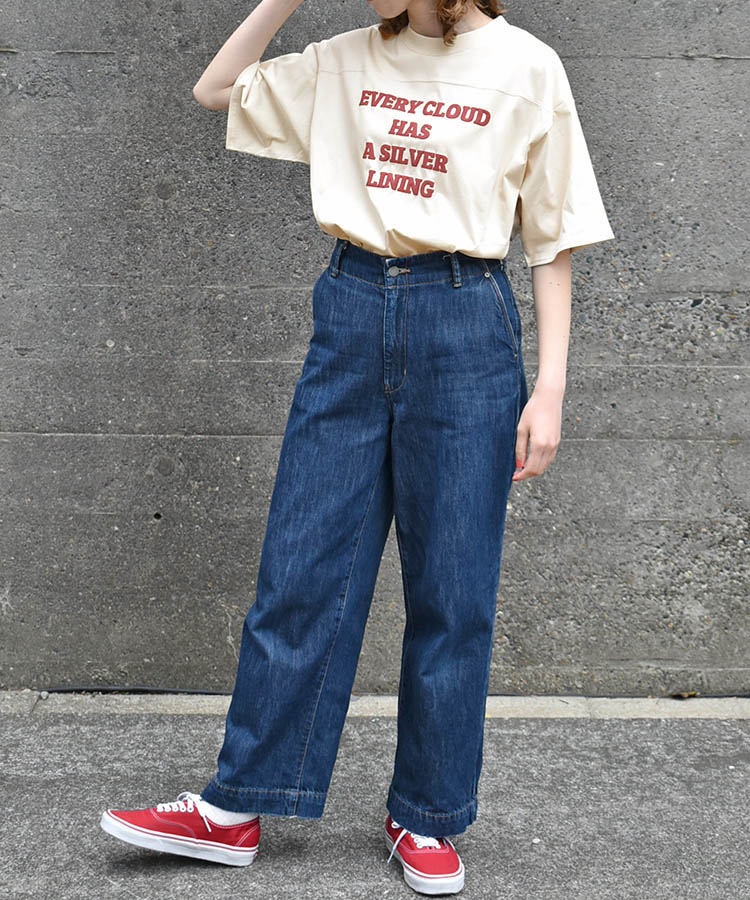 ロゴフットボールTシャツ