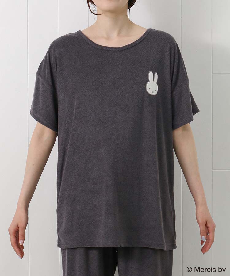 ミッフィー 半袖パイルルームウェア上下セット