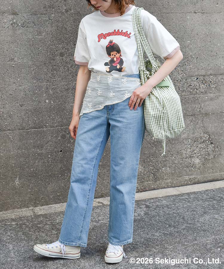 モンチッチリンガーTシャツ