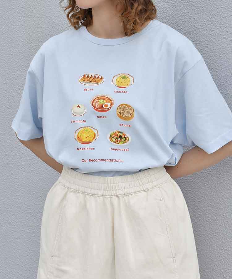 中華メニューロゴTシャツ