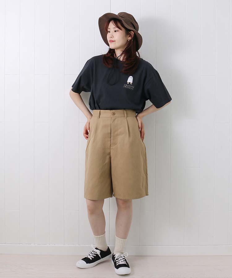 古代フロッキープリントTシャツ