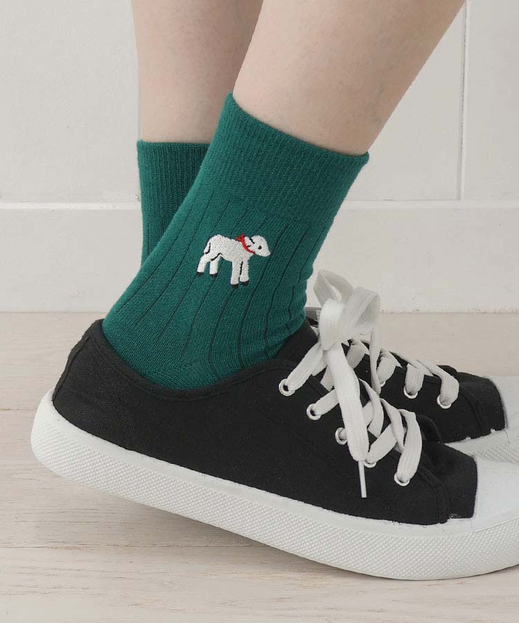 40TH刺繍ソックス