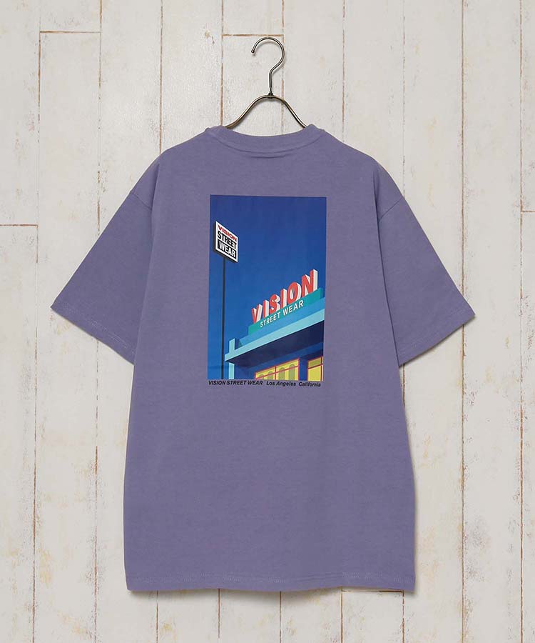 ≪SALE≫レトロショップイラストTシャツ