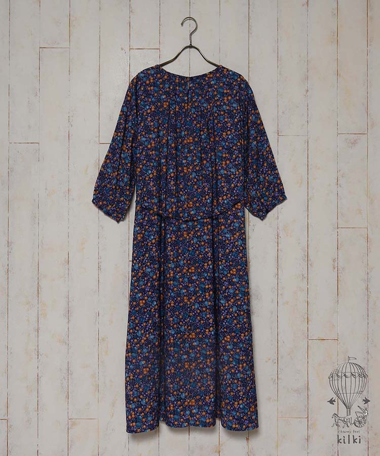 ≪SALE≫＜KILKI＞フラワーバグワンピース