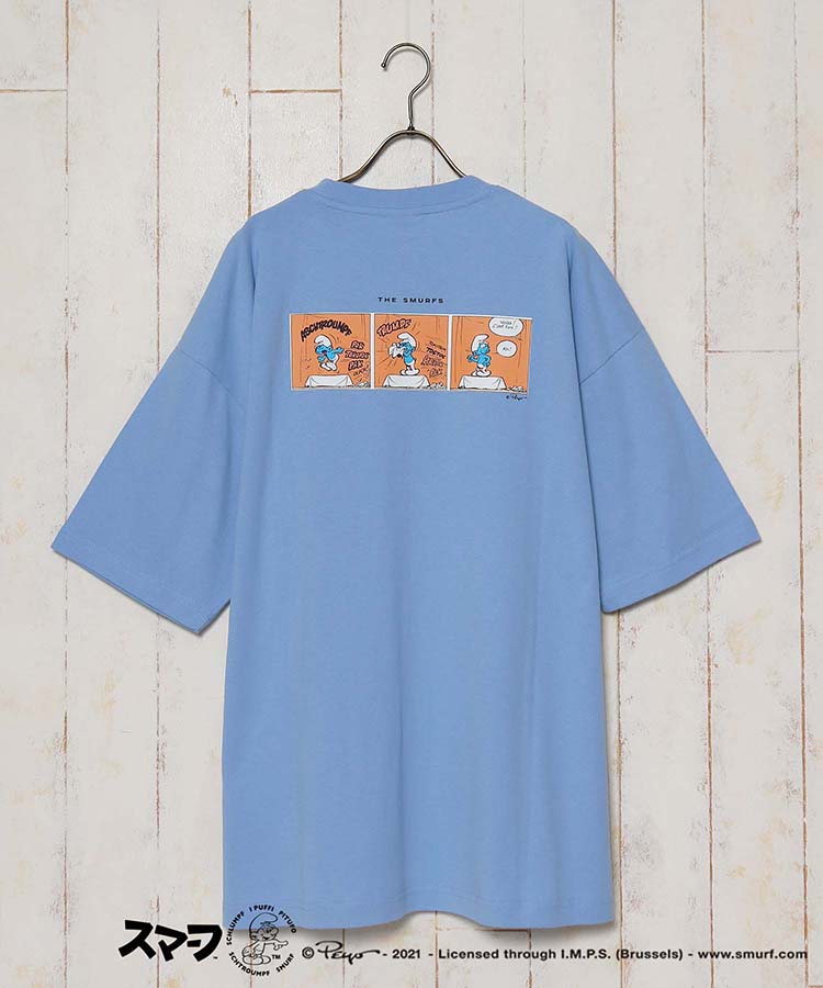 ≪SALE≫スマーフコミックオーバTシャツ