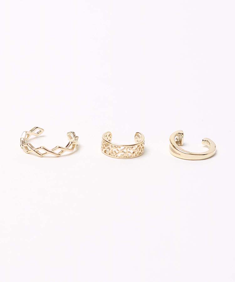 ≪SALE≫透かしイヤカフセット