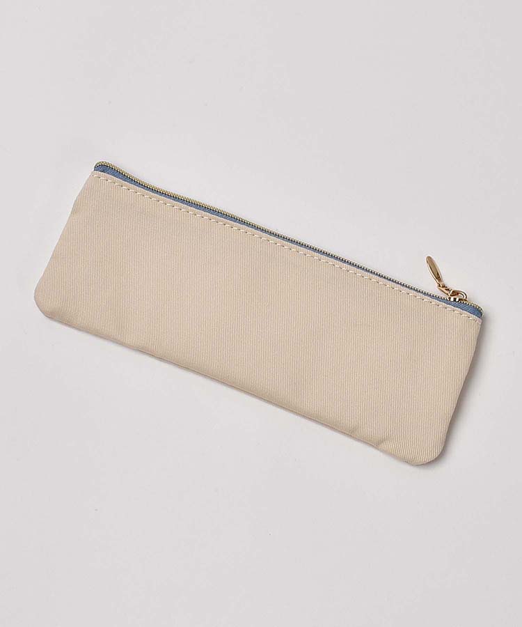 ≪SALE≫マーガレット刺繍ペンポーチ