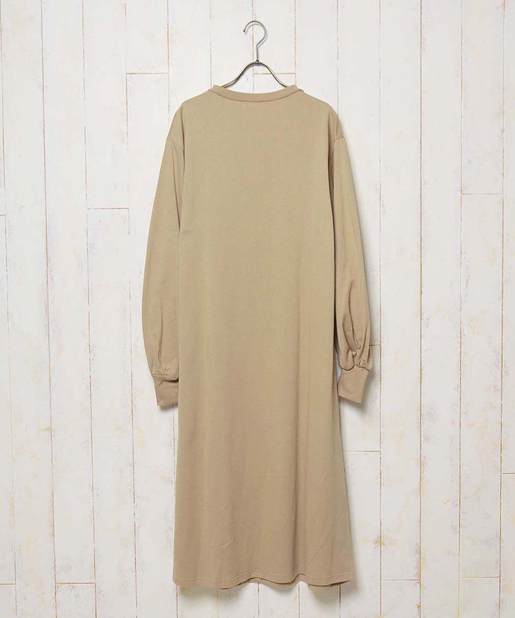 ≪SALE≫切替ボリュームスリーブワンピース